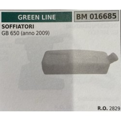 BRUMAR SERBATOIO GREEN LINE SOFFIATORI GB 650 (anno 2009)  RO 2829