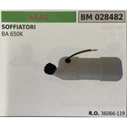 BRUMAR SERBATOIO KAAZ SOFFIATORI BA 650K  RO 36066119