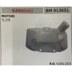 BRUMAR SERBATOIO KAWASAKI MOTORI TJ 27E  RO 510012323
