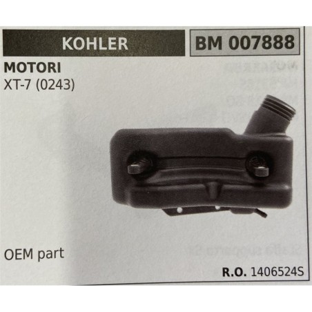 BRUMAR SERBATOIO KOHLER MOTORI XT7 (0243)  OEM part RO 1406524S