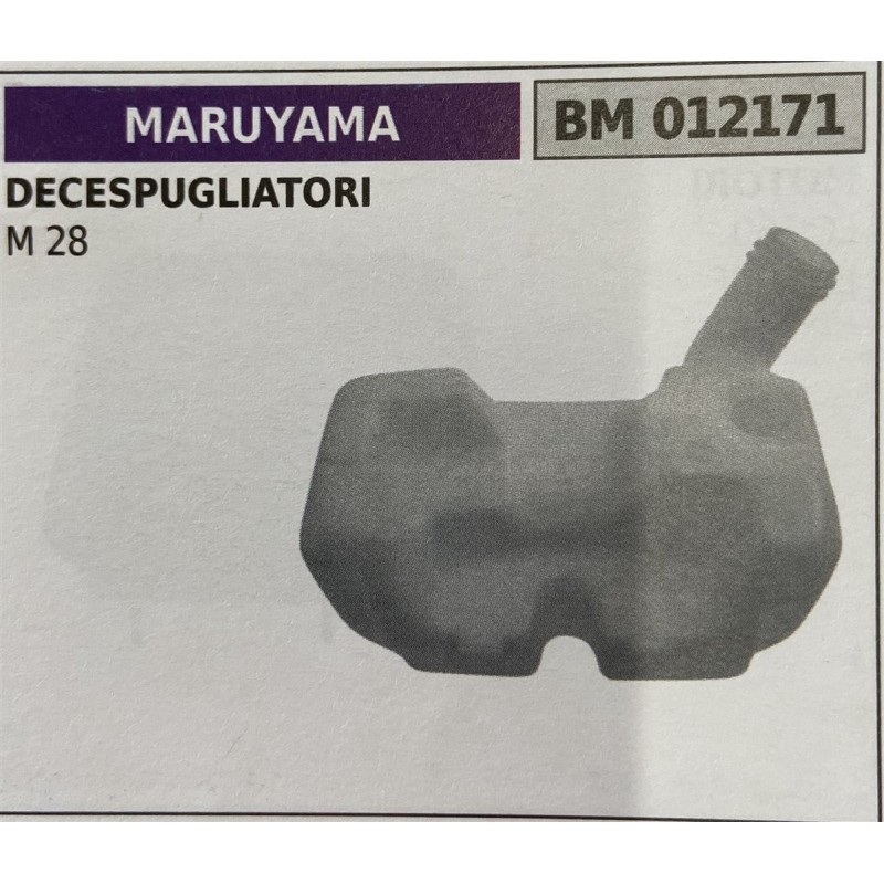 BRUMAR SERBATOIO MARUYAMA DECESPUGLIATORI M 28