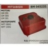 BRUMAR SERBATOIO MITSUBISHI MOTORI GM 291 GM 300 GM 301 MOTOPOMPE MPT 080G MPT 100G  RO KF04501AA (Serbatoio completo)
