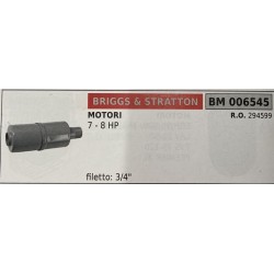 BRUMAR MARMITTA BRIGGS & STRATTON  MOTORI 7  8 HP  filetto: 34"" RO 294599