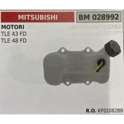 BRUMAR SERBATOIO MITSUBISHI MOTORI TLE 43 FD TLE 48 FD  RO KF01082BB