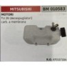 BRUMAR SERBATOIO MITSUBISHI MOTORI TU 26 (decespugliatori) carb a membrana  RO KF01071BA