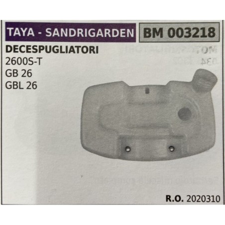 BRUMAR SERBATOIO TAYA  SANDRIGARDEN DECESPUGLIATORI 2600ST GB 26 GBL 26  RO 2020310