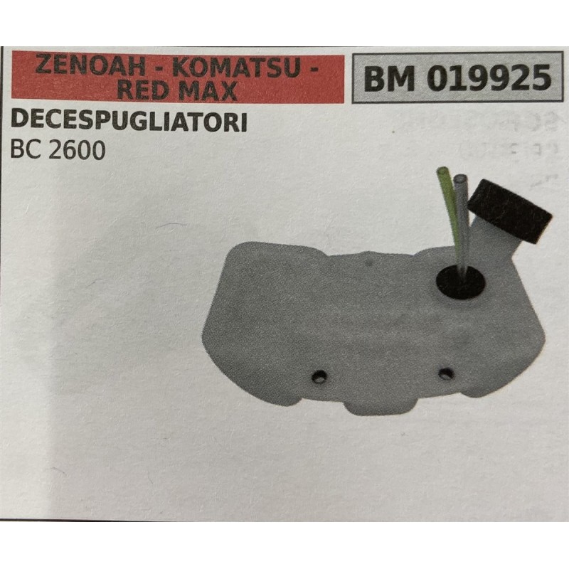 BRUMAR SERBATOIO ZENOAH  KOMATSU  RED MAX DECESPUGLIATORI BC 2600