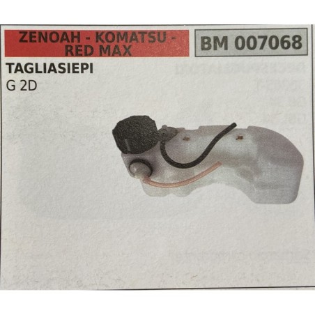 BRUMAR SERBATOIO ZENOAH  KOMATSU  RED MAX TAGLIASIEPI G 2D