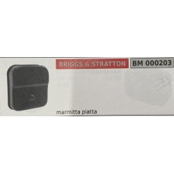 BRUMAR MARMITTA BRIGGS & STRATTON  marmitta piatta RO