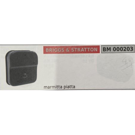 BRUMAR MARMITTA BRIGGS & STRATTON  marmitta piatta RO