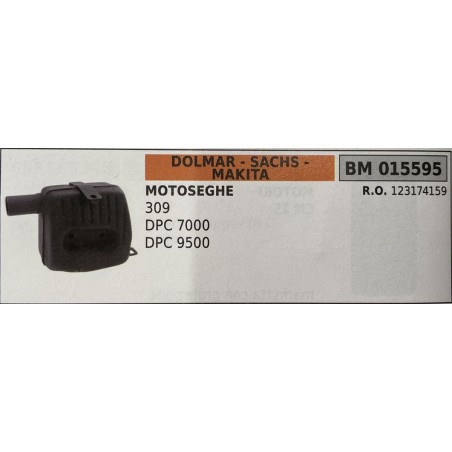BRUMAR MARMITTA DOLMAR  SACHS  MAKITA  MOTOSEGHE 309 DPC 7000 DPC 9500  RO 123174159