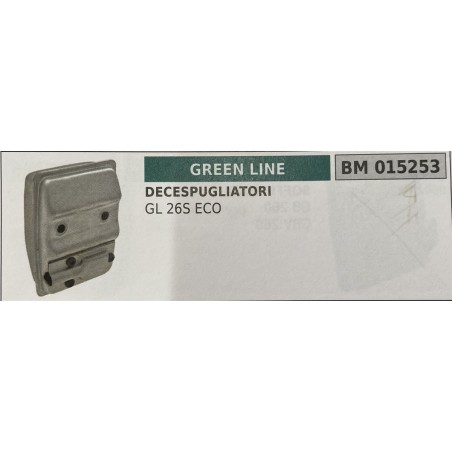 BRUMAR MARMITTA GREEN LINE   DECESPUGLIATORI GL 26S ECO  RO