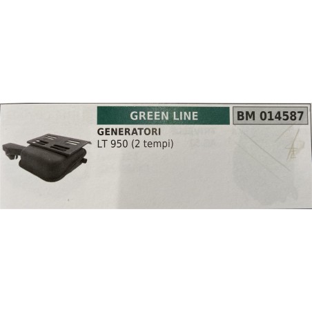 BRUMAR MARMITTA GREEN LINE   GENERATORI LT 950 (2 tempi)  RO