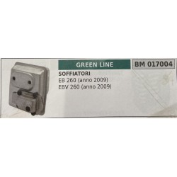 BRUMAR MARMITTA GREEN LINE   SOFFIATORI EB 260 (anno 2009) EBV 260 (anno 2009)  RO