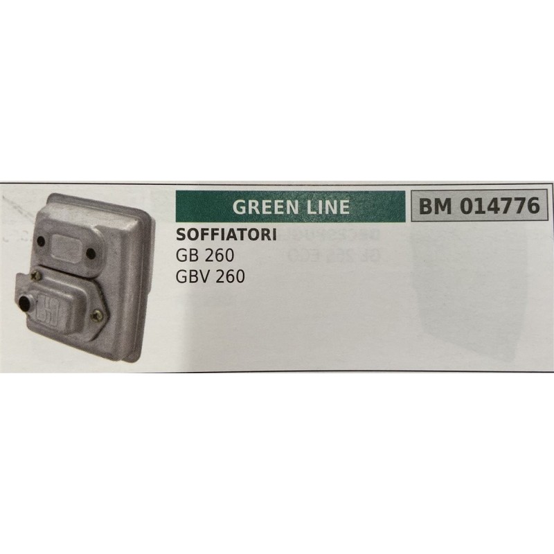 BRUMAR MARMITTA GREEN LINE   SOFFIATORI GB 260 GBV 260  RO