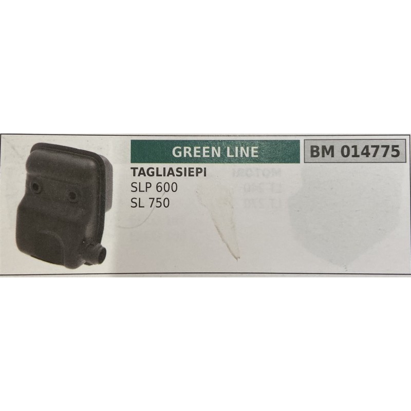 BRUMAR MARMITTA GREEN LINE   TAGLIASIEPI SLP 600 SL 750  RO