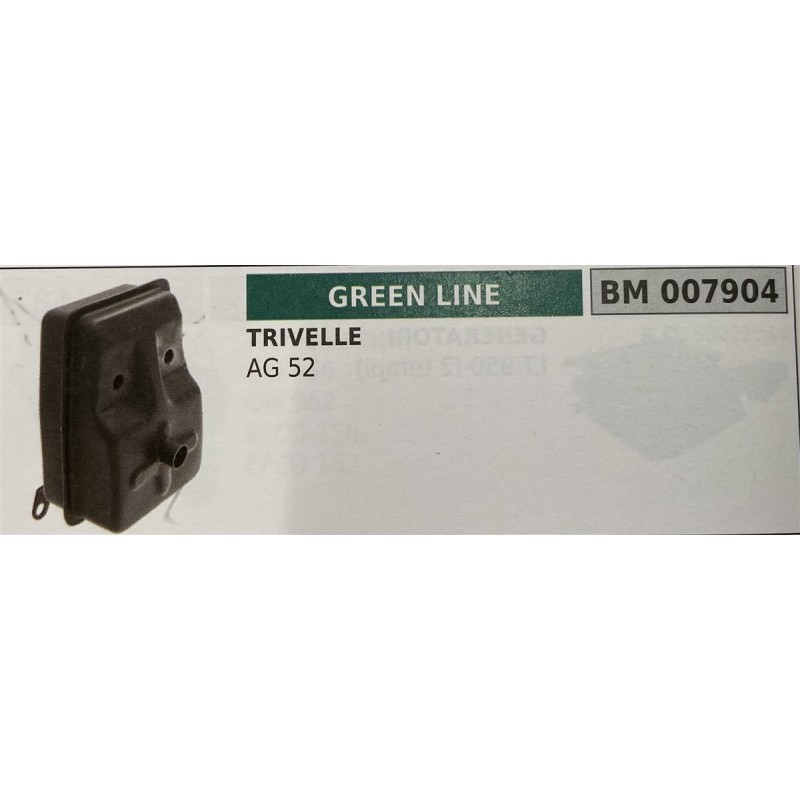 BRUMAR MARMITTA GREEN LINE   TRIVELLE AG 52  RO