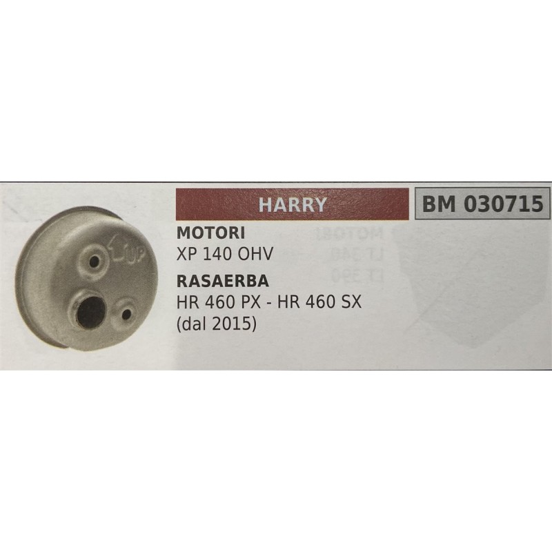 BRUMAR MARMITTA HARRY  MOTORI XP 140 OHV  RASAERBA HR 460 PX  HR 460 SX (dal 2015)  RO