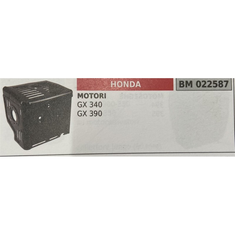 BRUMAR MARMITTA HONDA  MOTORI GX 340 GX 390  RO