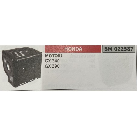 BRUMAR MARMITTA HONDA  MOTORI GX 340 GX 390  RO