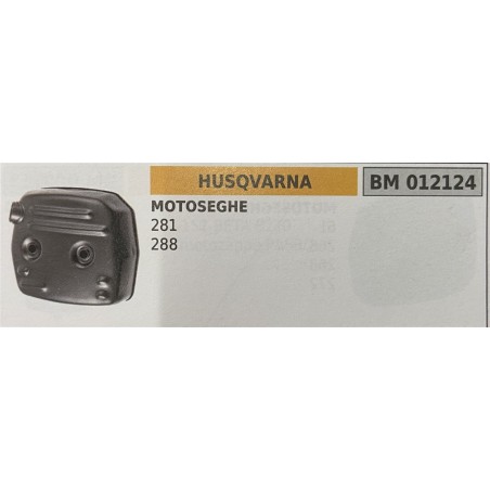 BRUMAR MARMITTA HUSQVARNA  MOTOSEGHE 281 288  RO