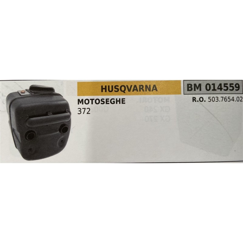 BRUMAR MARMITTA HUSQVARNA  MOTOSEGHE 372  RO 503765402