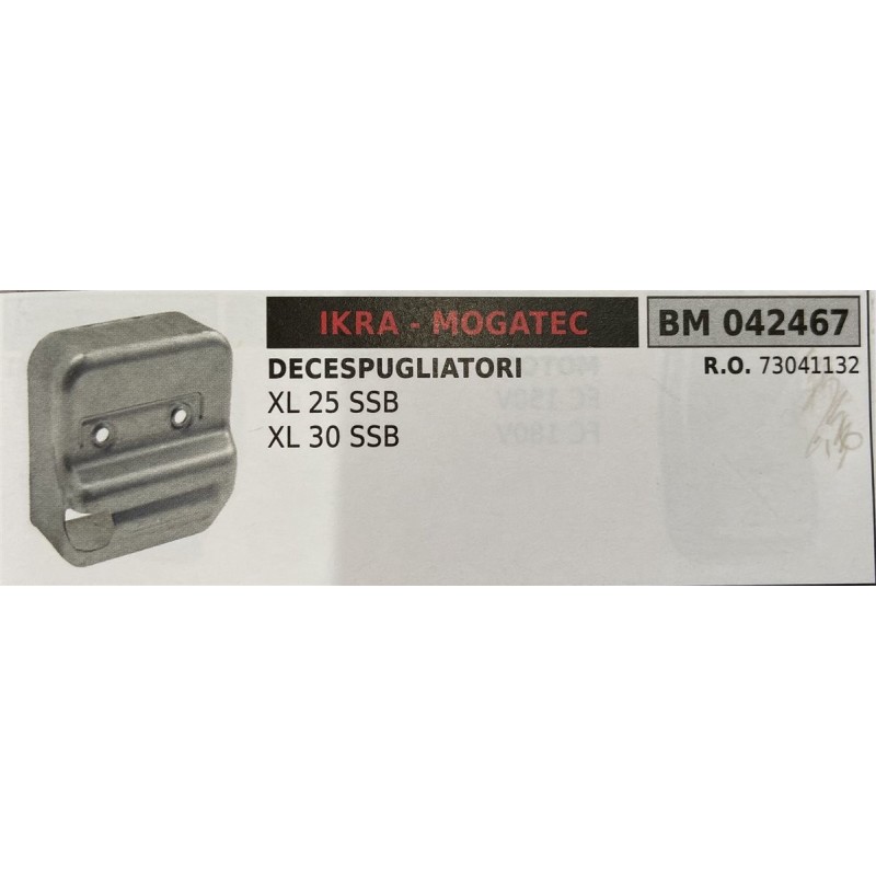 BRUMAR MARMITTA IKRA  MOGATEC  DECESPUGLIATORI XL 25 SSB XL 30 SSB  RO 73041132