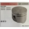 BRUMAR PISTONE COMPLETO BRIGGS & STRATTON MOTORI 283000  284000 286000  28Q000  Ø 873 DSpinotto   RO 696397