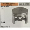 BRUMAR PISTONE COMPLETO DOLMAR  SACHS  MAKITA MOTOSEGHE 120  Ø 49 DSpinotto 12  RO