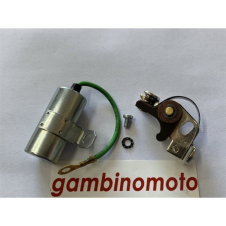 CONDENSATORE + CONTATTI PIAGGIO APE MP 500 501 550 600 601