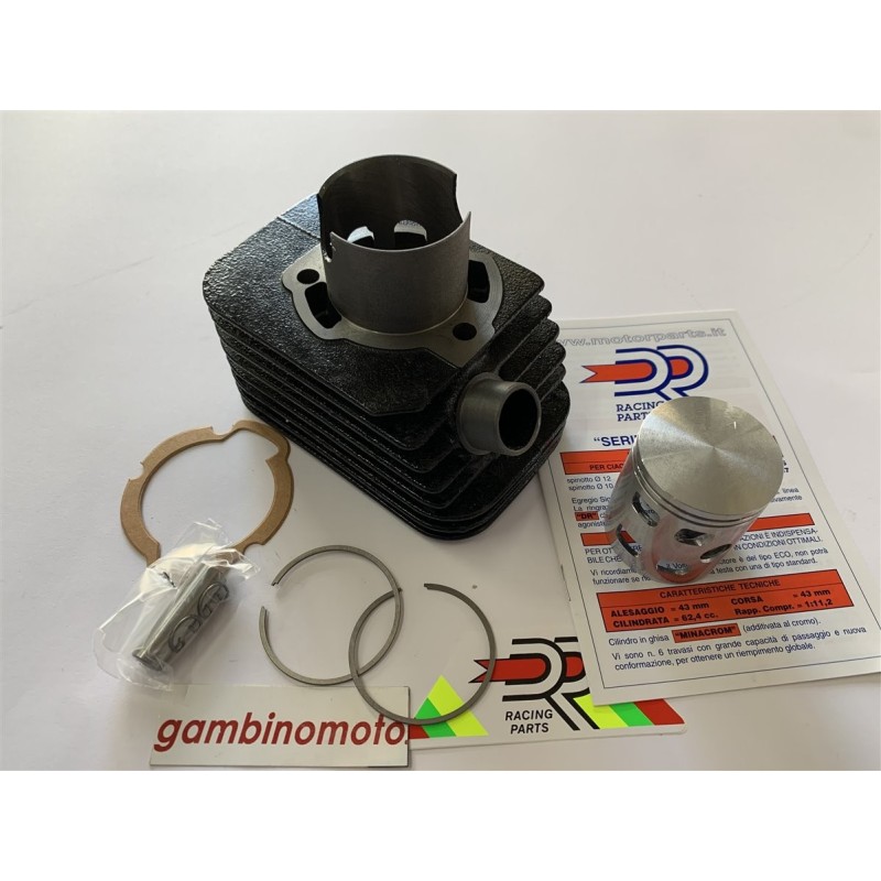 CILINDRO DR DM 43 SPINOTTO 12 PIAGGIO SI MIX FL  CIAO TEEN SC PX FL