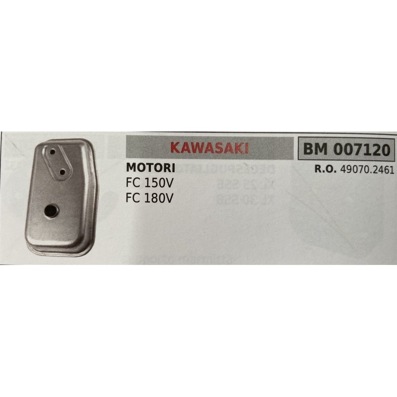 BRUMAR MARMITTA KAWASAKI  MOTORI FC 150V FC 180V  RO 490702461