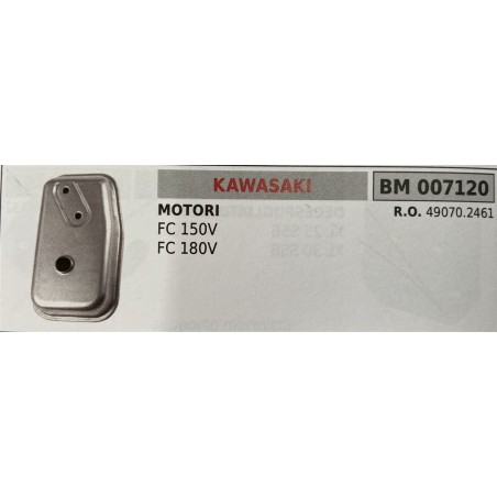 BRUMAR MARMITTA KAWASAKI  MOTORI FC 150V FC 180V  RO 490702461