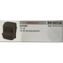 BRUMAR MARMITTA KAWASAKI  MOTORI TD 18  TD 20 decespugliatori  RO 4907024529