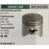 BRUMAR PISTONE COMPLETO GREEN LINE DECESPUGLIATORI GL 26 S SOFFIATORI GB 260 GBV 260 (anno 2009) TAGLIASIEPI GT 600D GT 750S  Ø