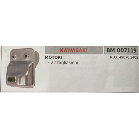 BRUMAR MARMITTA KAWASAKI  MOTORI TF 22 tagliasiepi  RO 490702405