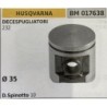 BRUMAR PISTONE COMPLETO HUSQVARNA DECESPUGLIATORI 232  Ø 35 D Spinotto 10  RO