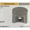 BRUMAR PISTONE COMPLETO HUSQVARNA MOTOSEGHE 359  Ø 47 D Spinotto 12  RO 537157202