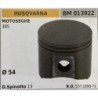 BRUMAR PISTONE COMPLETO HUSQVARNA MOTOSEGHE 385  Ø 54 D Spinotto 13  RO 537169871