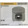 BRUMAR PISTONE COMPLETO HUSQVARNA MOTOSEGHE 41  Ø 40 D Spinotto 10  RO 530069454