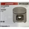 BRUMAR PISTONE COMPLETO JONSERED MOTOSEGHE JO 2041 DECESPUGLIATORI R 40  Ø 40 D Spinotto 10  RO