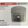 BRUMAR PISTONE COMPLETO JONSERED MOTOSEGHE JO 2071 JO 2171  Ø 50 1 segmento D Spinotto 12  RO
