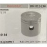 BRUMAR PISTONE COMPLETO KAWASAKI MOTORI TJ 27E  Ø 34 D Spinotto 8  RO 130012174 + 130022058
