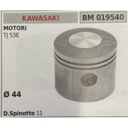 BRUMAR PISTONE COMPLETO KAWASAKI MOTORI TJ 53E  Ø 44 D Spinotto 11  RO