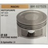 BRUMAR PISTONE COMPLETO MAORI MOTOPOMPE MP 40H MP 50X  Ø 68 PISTONE NUDO D Spinotto 18  RO