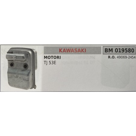 BRUMAR MARMITTA KAWASAKI  MOTORI TJ 53E  RO 490692454