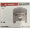 BRUMAR PISTONE COMPLETO MITSUBISHI MOTORI T 200  Ø 39  D Spinotto 10  RO FR67315