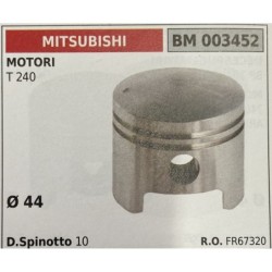BRUMAR PISTONE COMPLETO MITSUBISHI MOTORI T 240  Ø 44  D Spinotto 10  RO FR67320