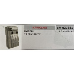 BRUMAR MARMITTA KAWASAKI  MOTORI TK 065D (AC52)  RO 490692412