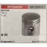 BRUMAR PISTONE COMPLETO MITSUBISHI MOTORI TM 21 T 110  Ø 30  D Spinotto 8  RO KP01001AA